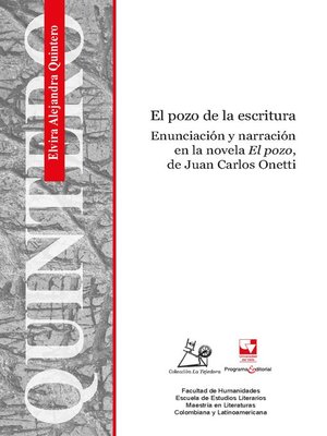 cover image of El pozo de la escritura Enunciación y Narración en la novela El pozo, de Juan Carlos Onetti